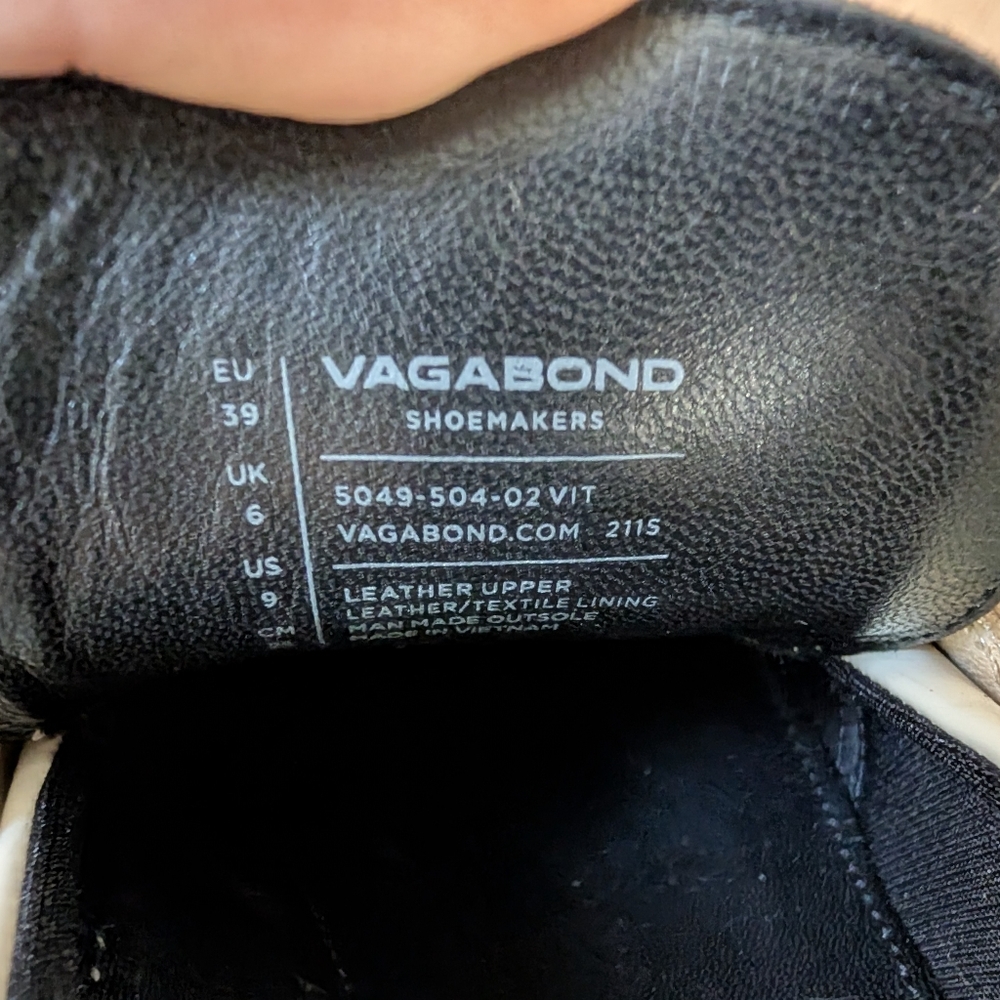 Vagabond Cosmo Loafers, Cream - Picture 5 of 5